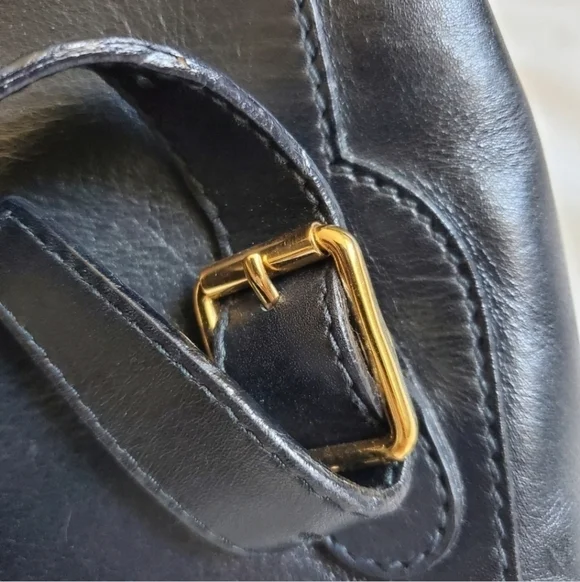 Vintage Gucci Mini Leather Backpack Bamboo Handle - Picture 15 of 16